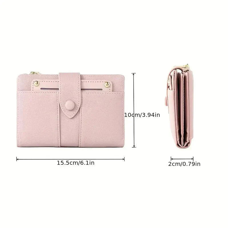 🔥Exclusive 2026 Luxury Sale✨ Women's Premium Leather Bifold Wallet