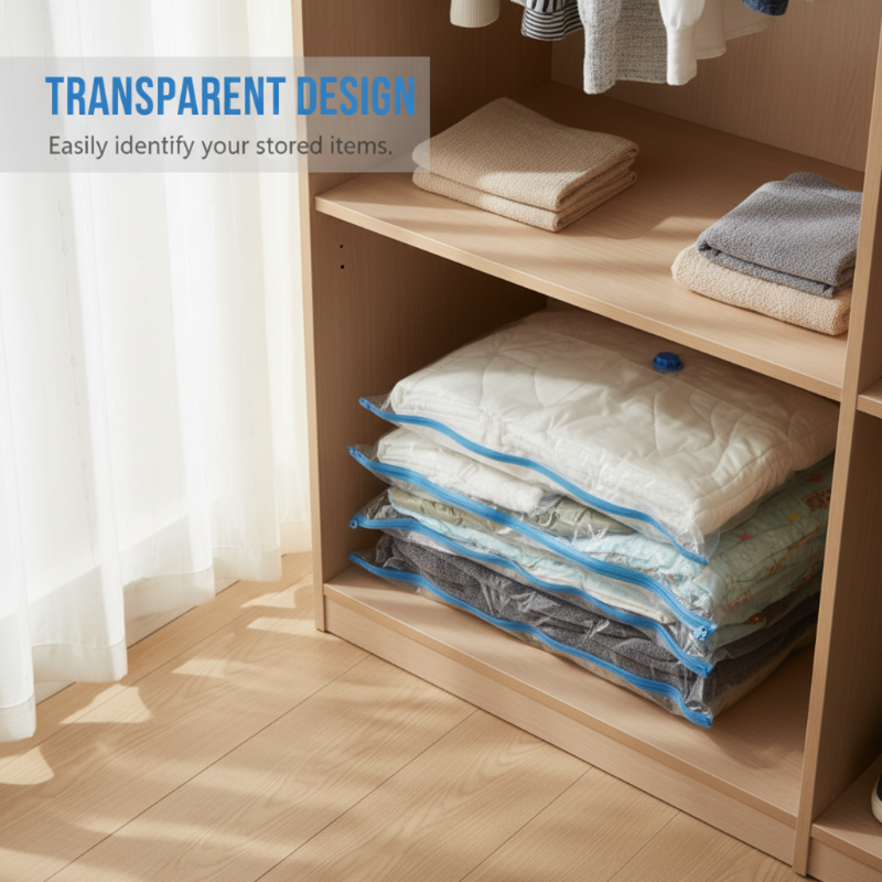 🥳2026 HOT SALE🥳💞50K+ SOLD!📦🧺 Seasonal Storage Made Simple. Leak-Proof Vacuum Bags for Blankets & Clothes – Half Price! 🧙‍♂️🛏️