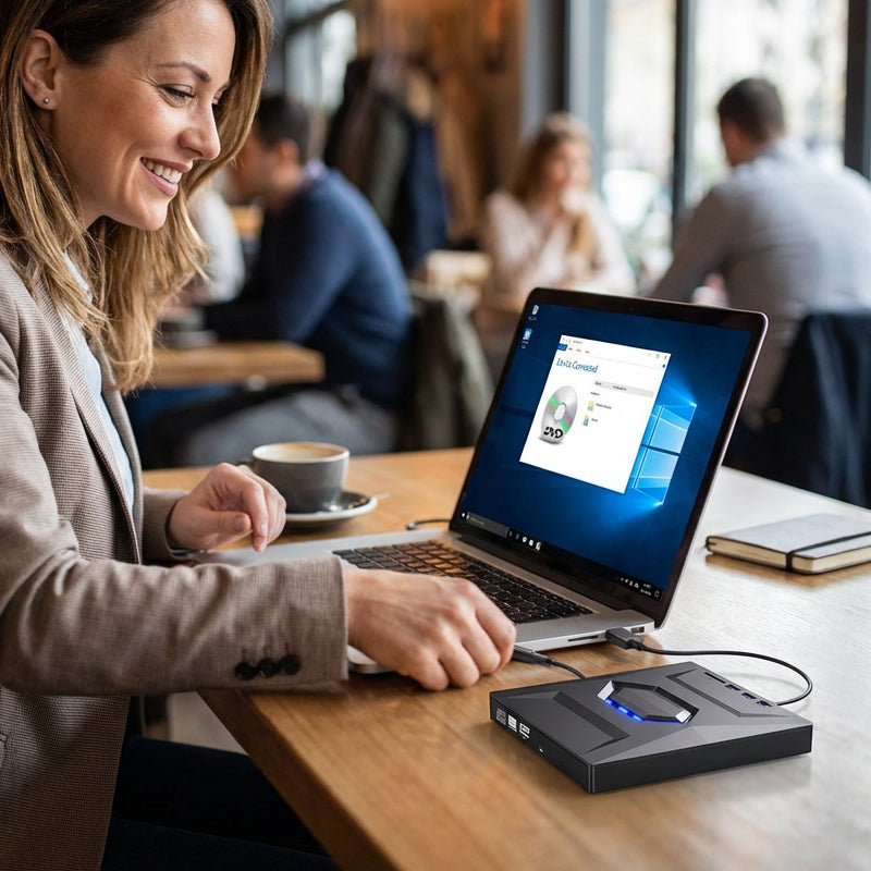 Ultra-Slim External DVD Drive