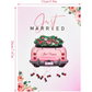🔥Limited-time offer-3D Pop-Up Wedding Car Greeting Card