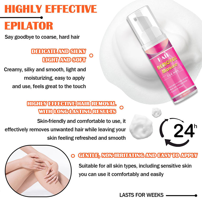 Smooth Skin Hair Removal Foam Spray