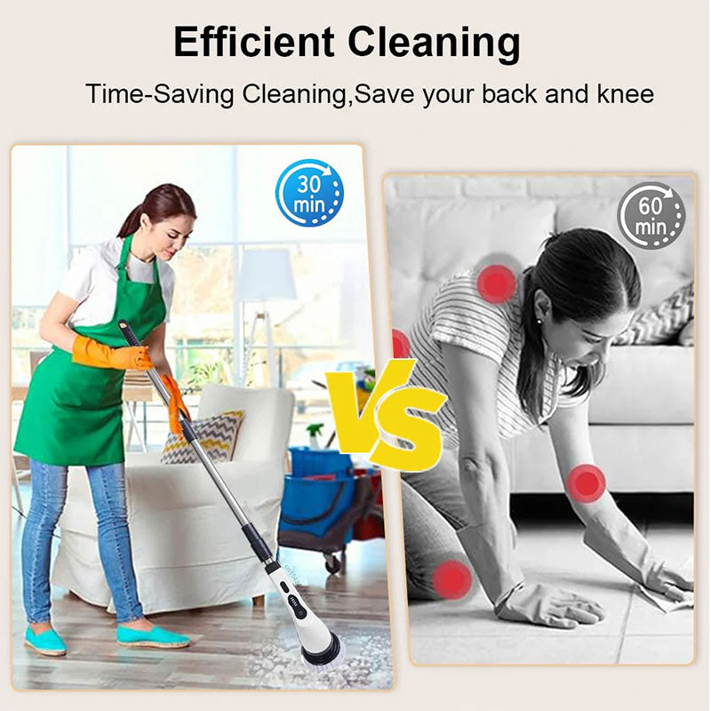 💐50% OFF ! Multifunctional Electric Brush – Goodbye Stubborn Stains 🔧💪【Special Price】