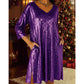 🔥New Arrivals & Special Offers-Women's Sparkle Sequin V-Neck Dress