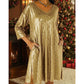 🔥New Arrivals & Special Offers-Women's Sparkle Sequin V-Neck Dress