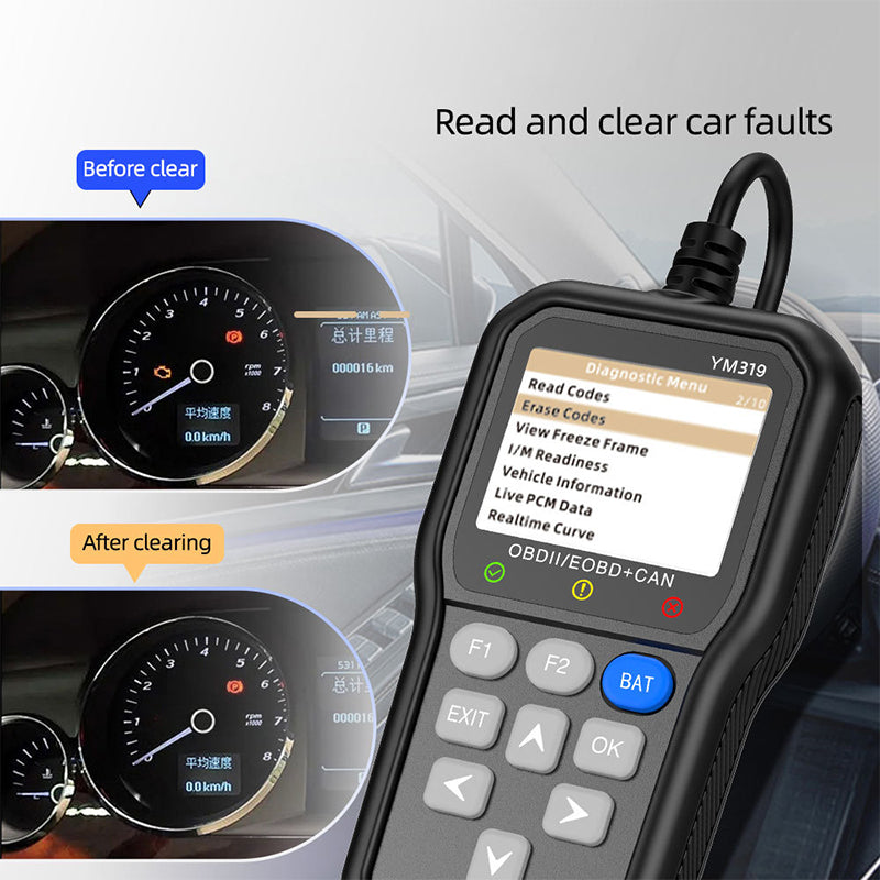 🔥Hot Sale Offers-OBD2 Scanner Diagnostic Tool with Cloud Printaing