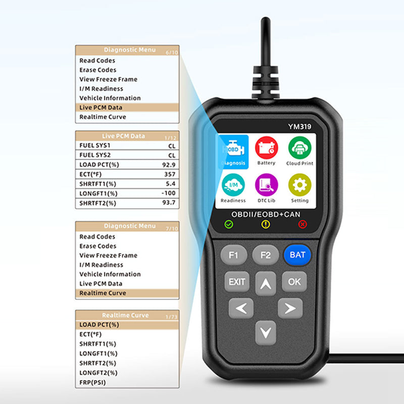 🔥Hot Sale Offers-OBD2 Scanner Diagnostic Tool with Cloud Printaing
