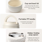 316 Stainless Steel Thermal Food Jar with Folding Spoon