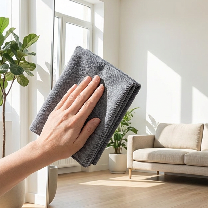 📢📢50%  OFF !! ⏰Thickened Streak-Free Cleaning Cloth for Car and Home