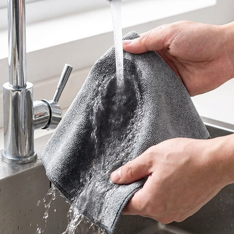 📢📢50%  OFF !! ⏰Thickened Streak-Free Cleaning Cloth for Car and Home