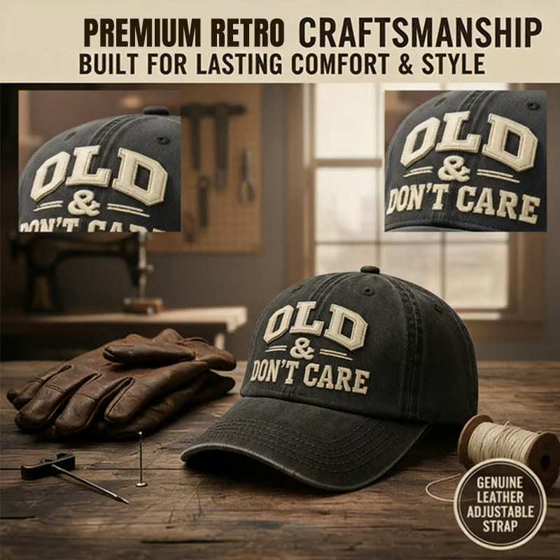✨🔥Unisex Adjustable Retro Slogan Baseball Cap🧢