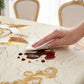 🔥Limited-time offer-Waterproof Gold Rose Tablecloth