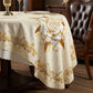 🔥Limited-time offer-Waterproof Gold Rose Tablecloth