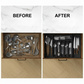 🔥Hot Sale Offers-Extendable Kitchen Cutlery Storage Organizer