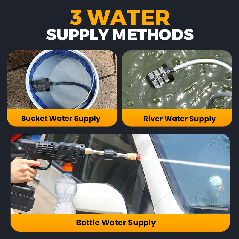 🔥HOT SALE 50% OFF🔥2026 New Cordless Portable Multi-Function High Pressure Water Blasters