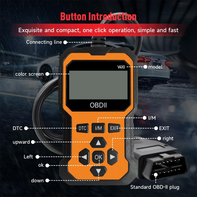 ⏰50% Off!🔧 Plug it in and scan! Professional-grade OBD2 diagnostic tool.  Even beginners can easily maintain their vehicles.⚡