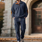 🔥Hot Sale Offers-Men’s Trendy Pullover and Cargo Pants 2-Piece Set