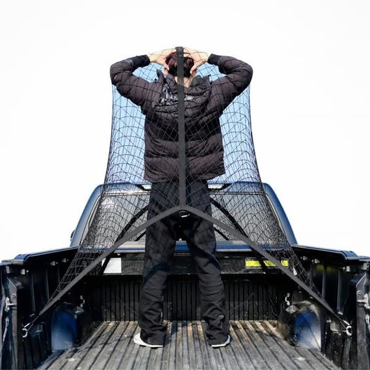 Universal car trunk tailgate net cover bag