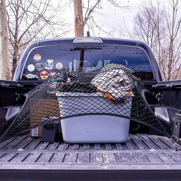 Universal car trunk tailgate net cover bag