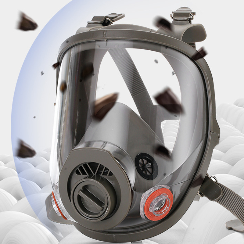🔥Limited-time offer-Full Face Respirator Mask with Efficient Filtration System
