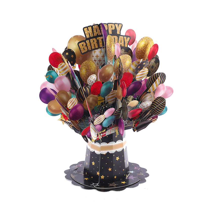 🔥Limited-time offer-3D Pop-Up Flower Bouquet Card