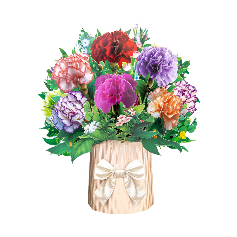 🔥Limited-time offer-3D Pop-Up Flower Bouquet Card