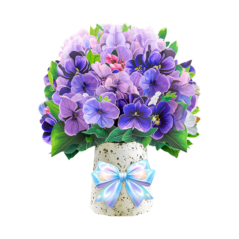 🔥Limited-time offer-3D Pop-Up Flower Bouquet Card