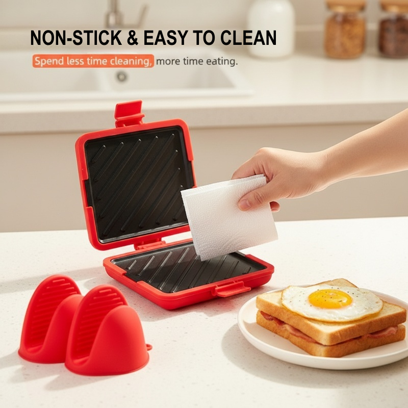 🔥2026 New Arrivals: 52% Off for a Limited Time!🔥Microwave Toaster & Sandwich Maker For Fast Cooking