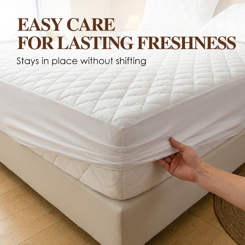 🌤️50% off!🛏️Waterproof Quilted Mattress Cover & Pillowcases Set