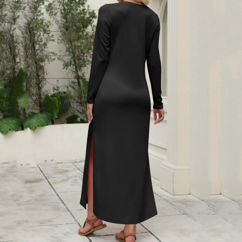 Women's Long Sleeve T-Shirt Dress