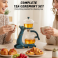 🔥Hot Sale Offers-Automatic Magnetic Dispensing Glass Tea Set