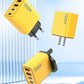 120W 4-Port Fast Charger Block