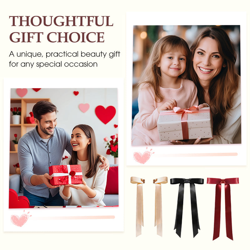 Magnetic Bow Ribbon Hair Clip