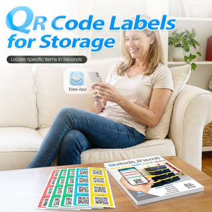 QR Code Labels for Storage