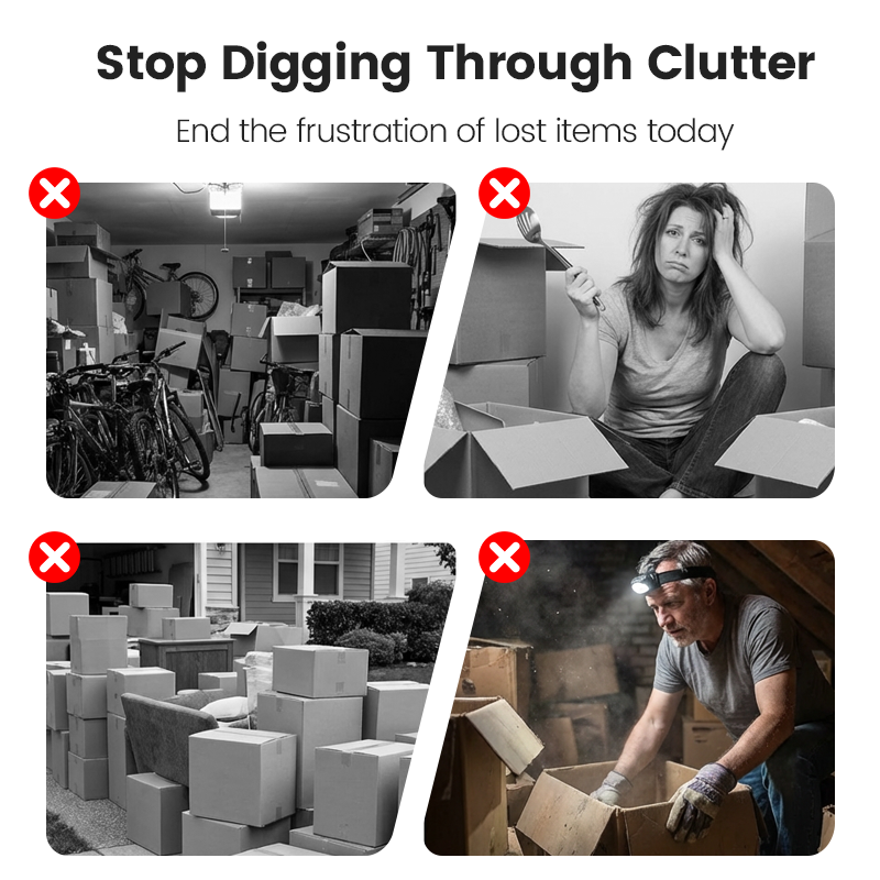 QR Code Labels for Storage