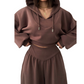 👖🌞Women’s Crop Hoodie & Wide-Leg Pants | Effortless Street Style🎐