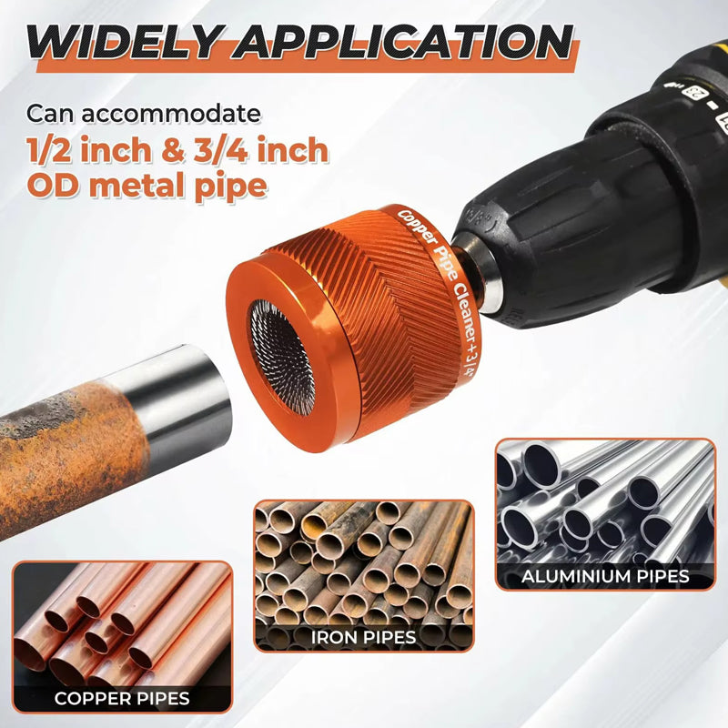 Power Drill Copper Pipe Polishing Brush