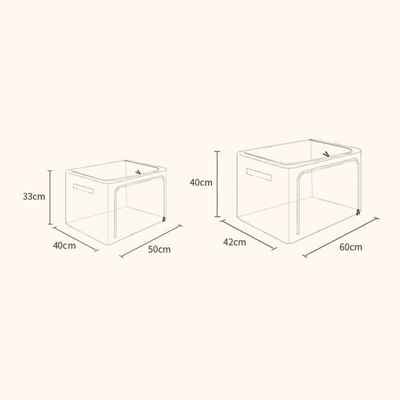 Foldable Mesh Storage Box