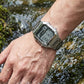 ⌚ 50% OFF! ⏱️ Unisex digital watch with square display – luminous display, 50M waterproof & lightweight durable strap 🌙