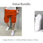 💥Hot Sales-49% OFF💖Men's Casual Cargo Shorts with Drawstring Waist