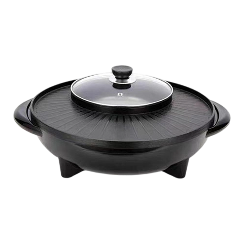 2-in-1 Electric BBQ Grill and Hot Pot
