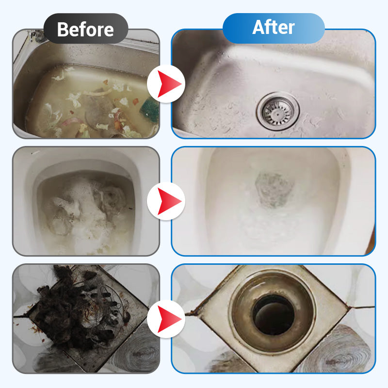 🔥While Supplies Last 40% OFF!🎉Powerful Pipeline Dredging Agent for Kitchen & Toilet