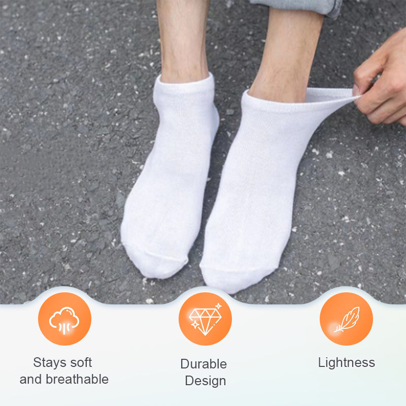 Breathable Cotton Blend Athletic Socks  ( 3pairs)