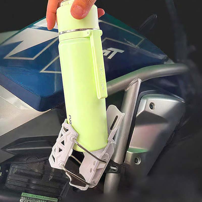 Self-Adjusting Motorcycle Cup Holder