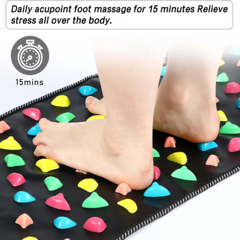 🔥Hot Sale Offers-Comfortable Acupressure Foot Massage Mat for Relaxation