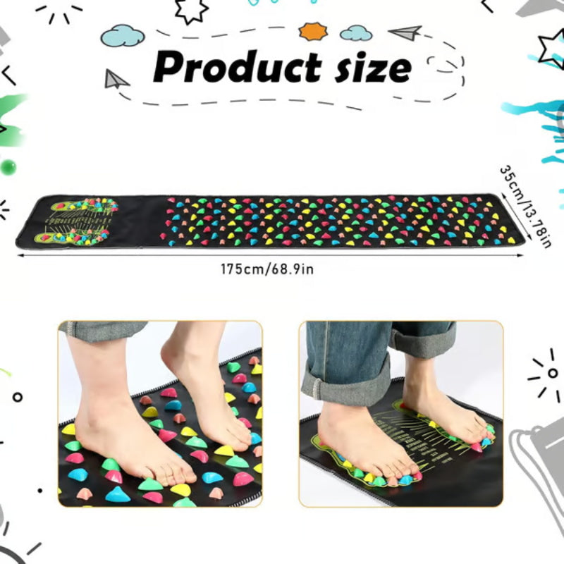 🔥Hot Sale Offers-Comfortable Acupressure Foot Massage Mat for Relaxation