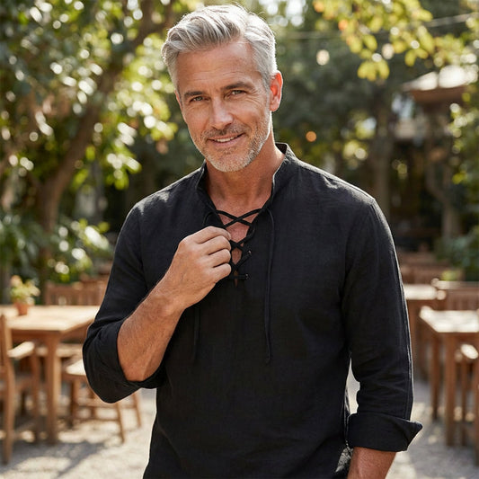 🔥Limited-time offer-Men's Casual Solid Color Shirt