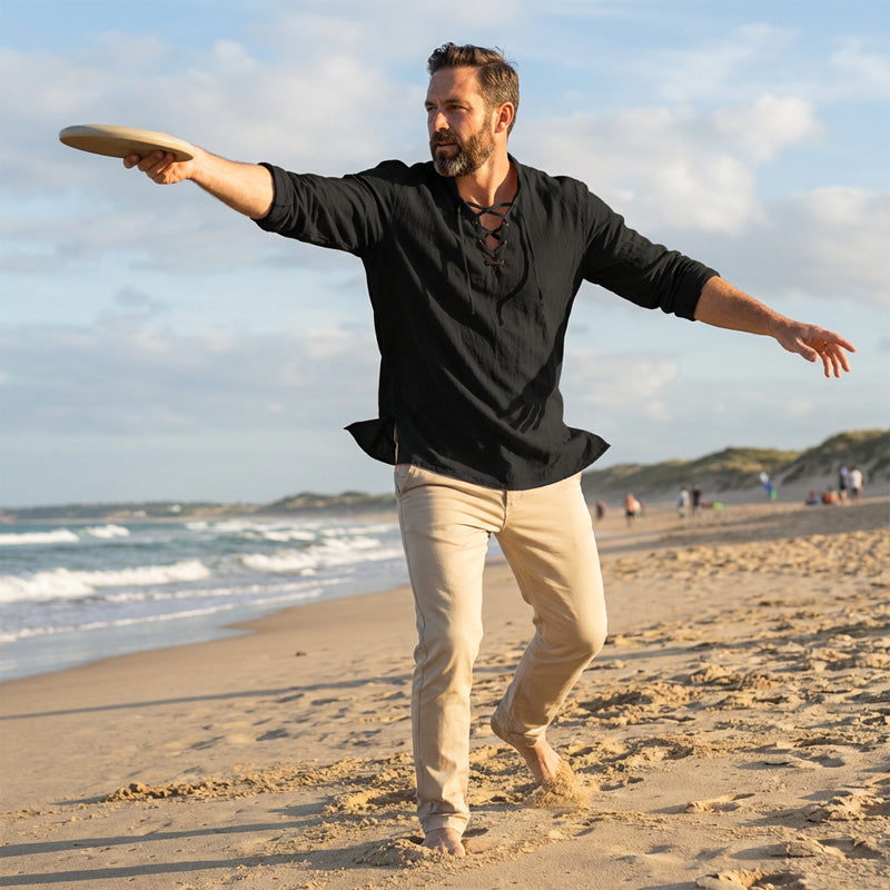 🔥Limited-time offer-Men's Casual Solid Color Shirt