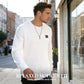 ✈️Hot Sale Offers-Men's Textured Crew Neck Sweatshirt