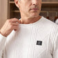 ✈️Hot Sale Offers-Men's Textured Crew Neck Sweatshirt