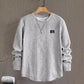✈️Hot Sale Offers-Men's Textured Crew Neck Sweatshirt